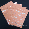 Waterproof laminated cosmetic packaging bags